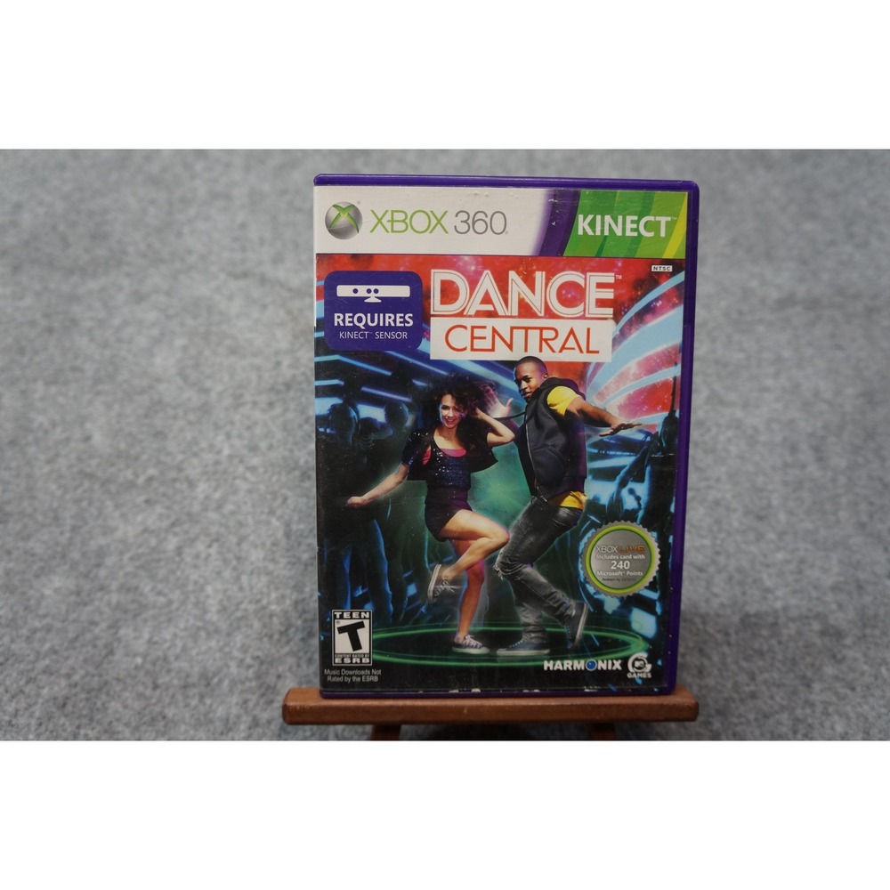 Dance Central Xbox 360 Kinect Game Harmonix Microsoft 2010 CIB NTSC